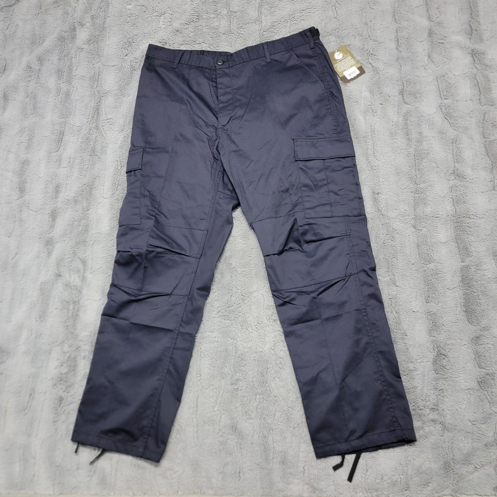 Rothco BDU Pants Mens XL Regular Midnight Navy Tactical Cargo Workwear Uniform